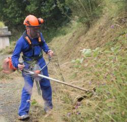 Ribera de Arriba acoge un campo de trabajo para presos